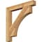 Ekena Millwork Westlake Block Rough Sawn Bracket, Western Red Cedar, 4"W x 32"D x 32"H BKT04X32X32WTL05RWR - alternate 1